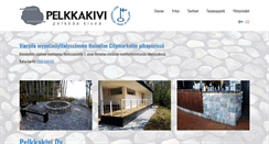 Desktop Screenshot of pelkkakivi.fi